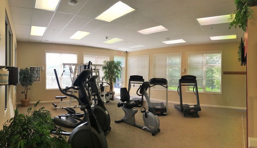 Vacation Village In The Berkshires Hancock Bagian luar foto The gym at the Village at Grand Traverse Commons