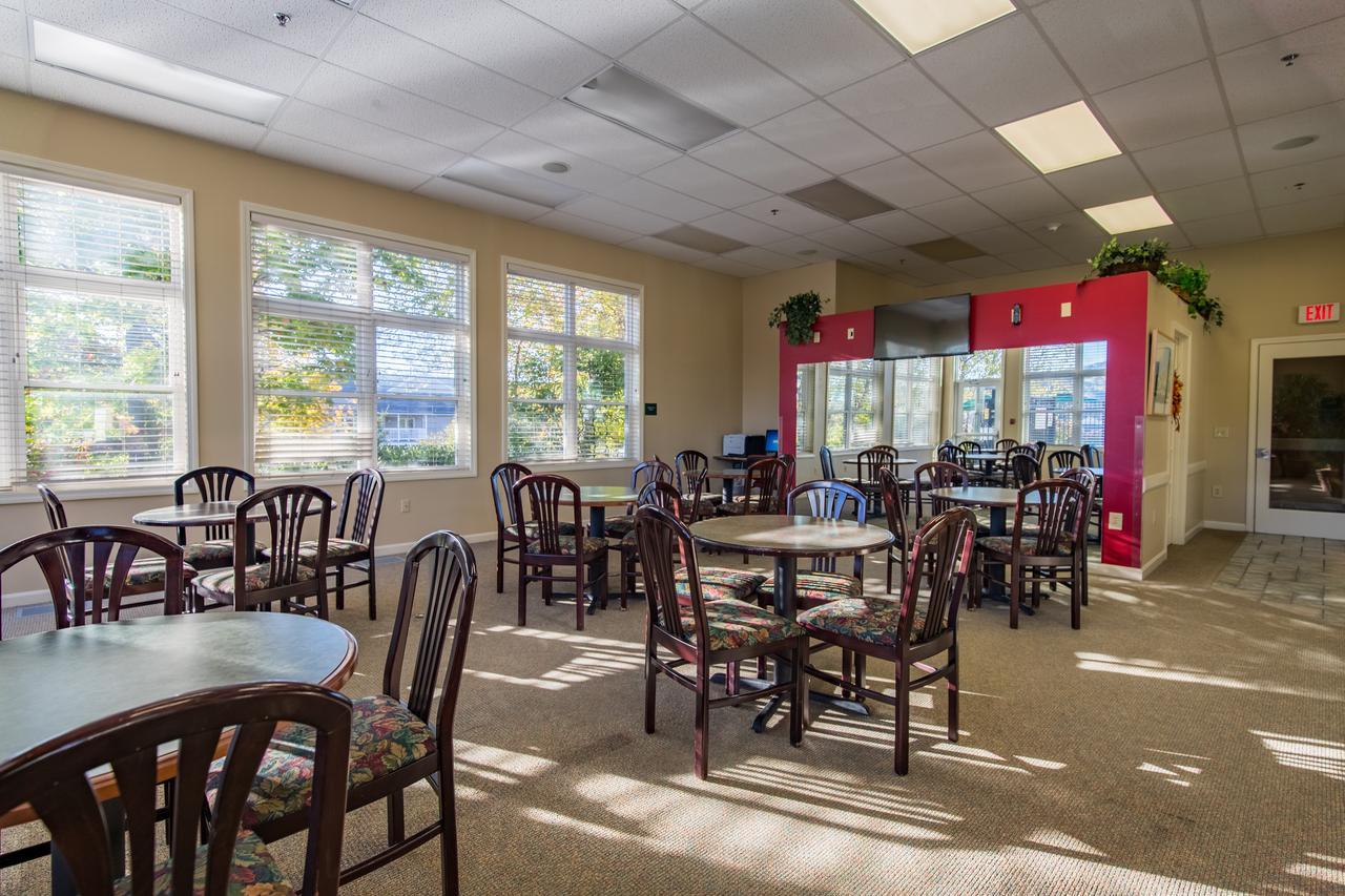 Vacation Village In The Berkshires Hancock Bagian luar foto The dining room at the senior center
